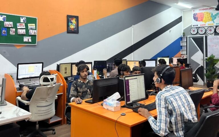 WDL team working the night shift in Lahore